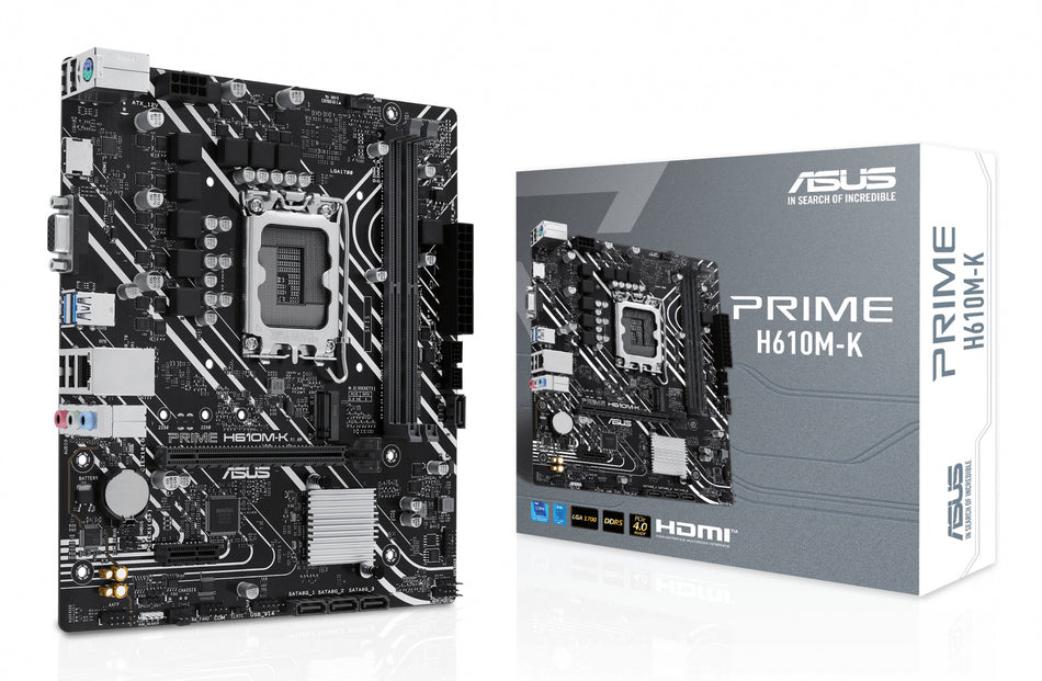 ASUS Prime H610M-K Intel H610 LGA 1700 micro ATX