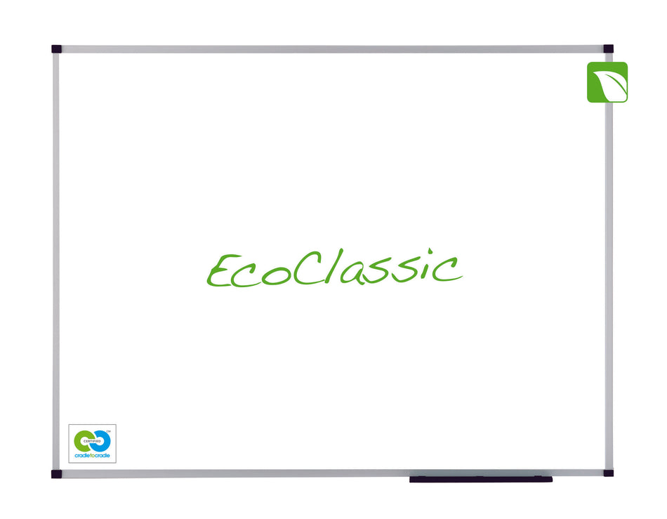 Nobo Prestige Enamel Magnetic Eco Whiteboard 1500x1000mm with Aluminium Trim