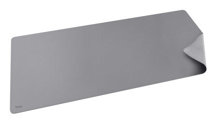 Trust Benya XXL desk pad Polyvinyl chloride (PVC) Grey