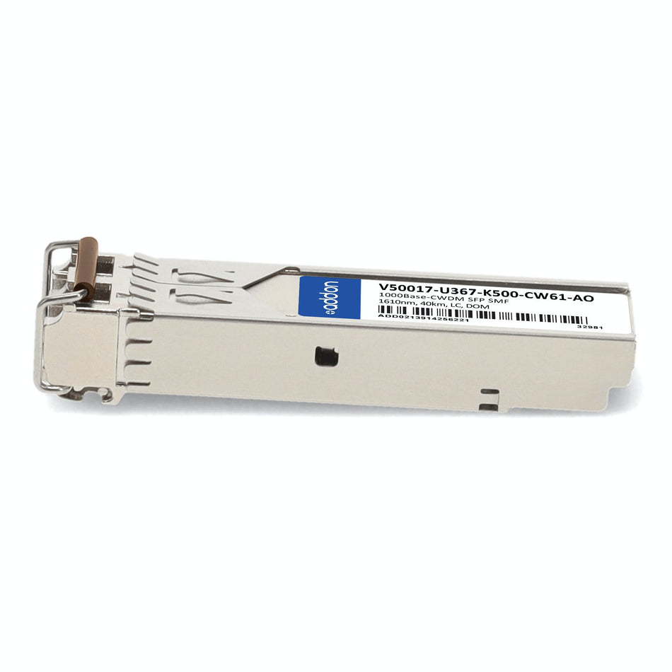 AddOn Networks V50017-U367-K500-CW61-AO network transceiver module Fiber optic 1000 Mbit/s SFP 1610 nm