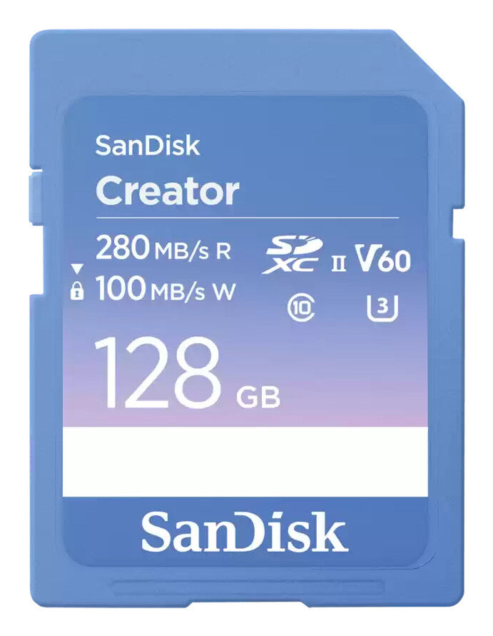 SanDisk Creator 128 GB SDXC UHS-II Class 10