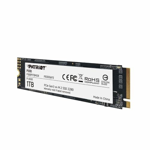 Patriot Memory P300 1 TB M.2 PCI Express 3.0 NVMe