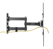 Manhattan Wall Mount for TV & Monitors (Full Motion), For screens 32" to 55", VESA compatibility: all between 100x100mm to 400x400mm - check the dimensions of the four mounting holes on back of screen to ensure it fits, Max 30kg, Black, Bracket