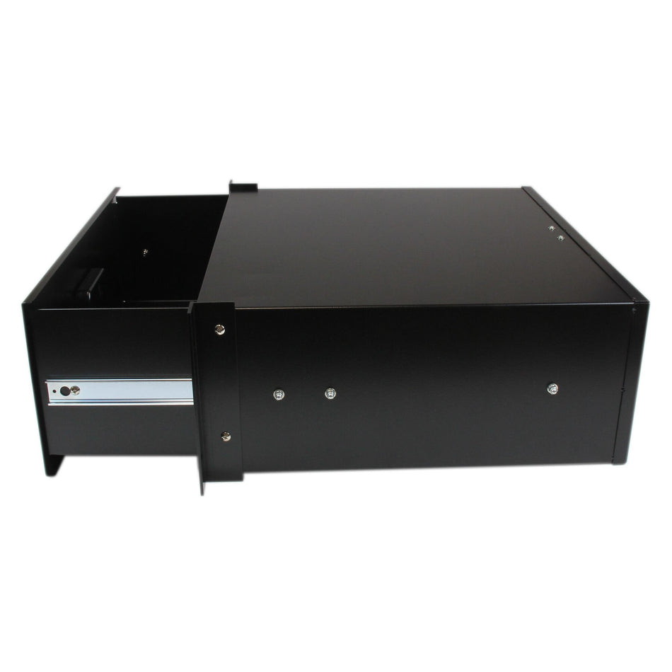 StarTech.com 4U Black Steel Storage Drawer for 19in Racks and Cabinets