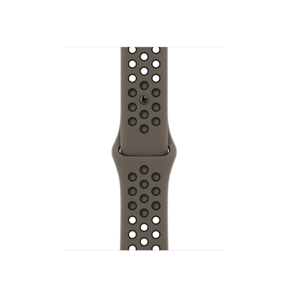 Apple 41mm Olive Grey/Black Nike Sport Band