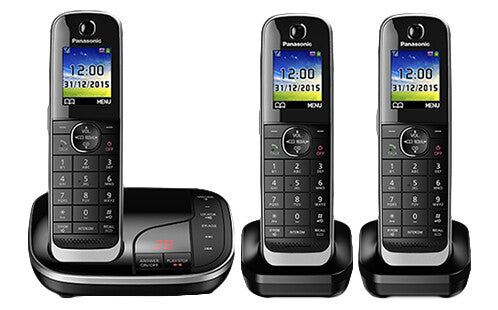 Panasonic KX-TGJ323E DECT telephone Caller ID Black