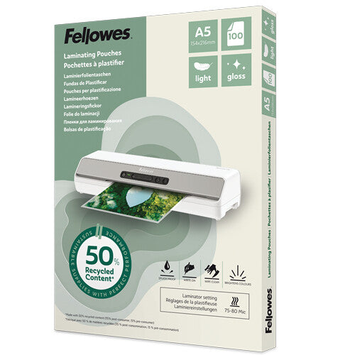 Fellowes 100143440 laminator pouch 100 pc(s)