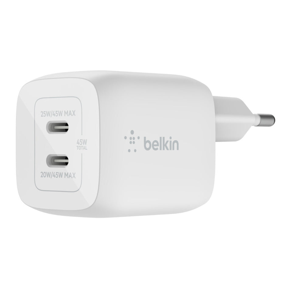 Belkin WCH011vfWH Laptop, Smartphone, Tablet White AC Fast charging Indoor