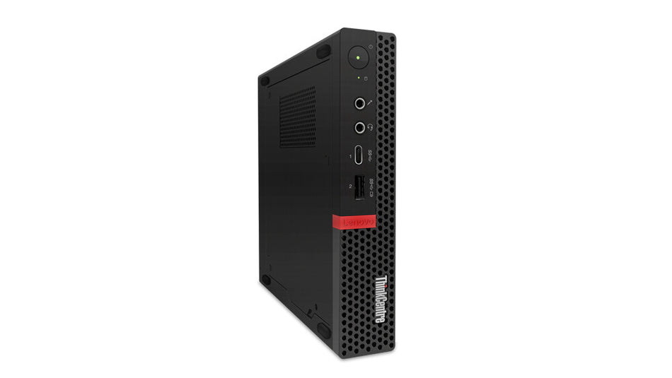 T1A Lenovo ThinkCentre M720q Refurbished Intel® Core™ i5 i5-8400T 8 GB DDR4-SDRAM 256 GB SSD Windows 10 Pro Mini PC Black