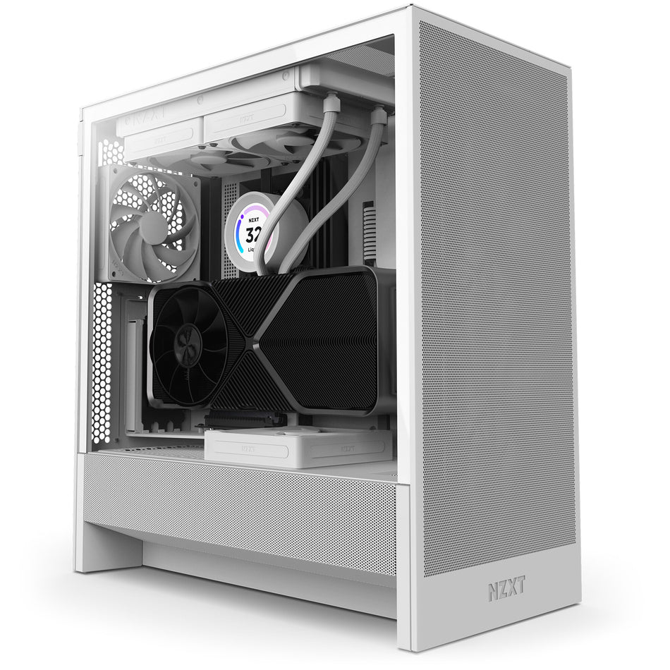 NZXT H5 Flow Midi Tower White