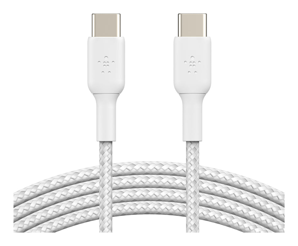 Belkin CAB004BT1MWH2PK USB cable USB 2.0 1 m USB C White