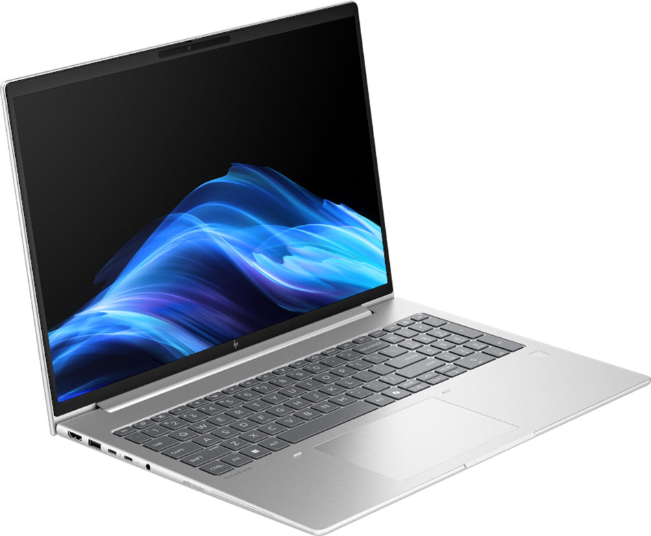 HP EliteBook 6 G1i AI Intel Core Ultra 7 255U Laptop 40.6 cm (16") WUXGA 16 GB DDR5-SDRAM 512 GB SSD Wi-Fi 6E (802.11ax) Windows 11 Pro AI PC Silver