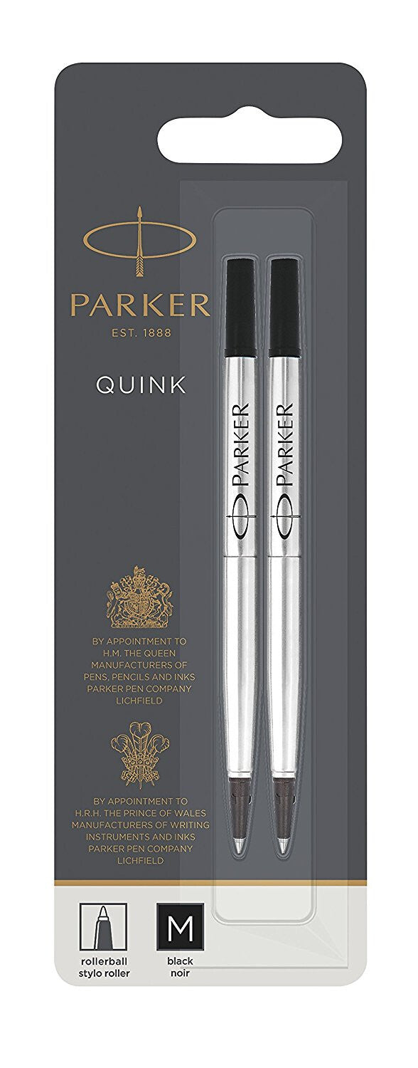 Parker 1950325 pen refill Medium Black 2 pc(s)