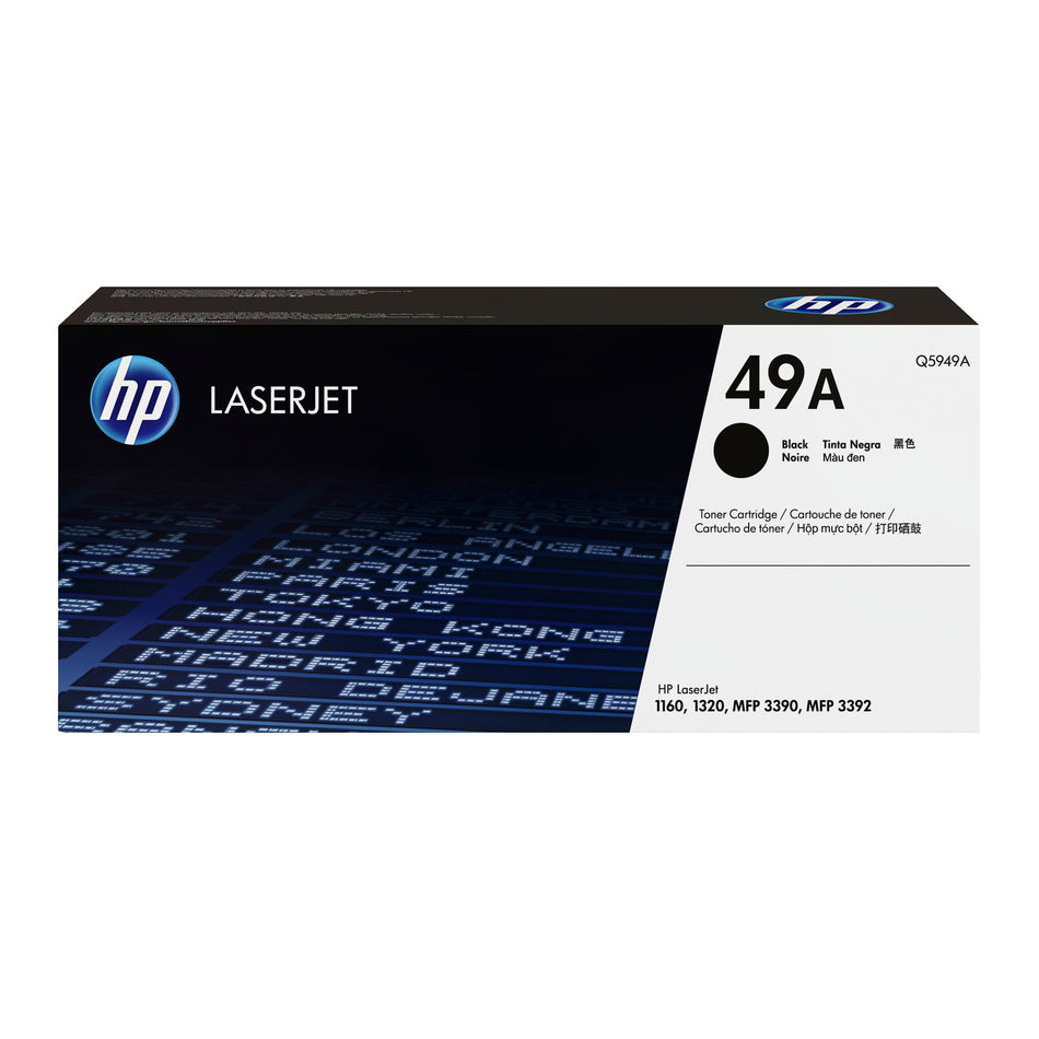 HP 49A Black Original LaserJet Toner Cartridge