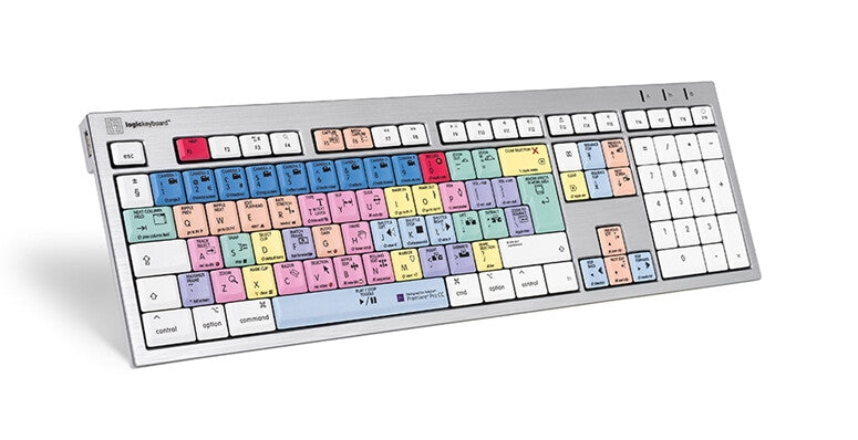 Logickeyboard LKB-PPROCC-CWMU-UK keyboard Office USB QWERTY English White