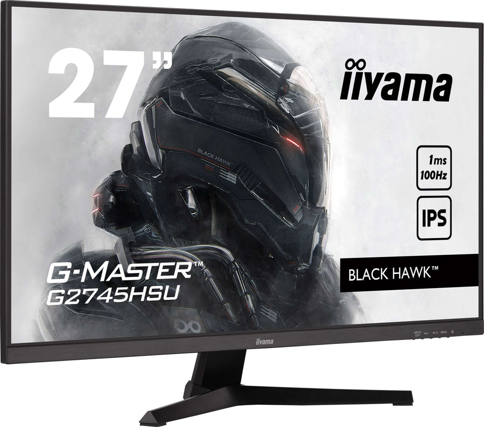 iiyama G-MASTER G2745HSU-B2 LED display 68.6 cm (27") 1920 x 1080 pixels Full HD Black