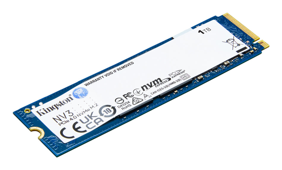 Kingston Technology 1000G NV3 M.2 2280 NVMe SSD