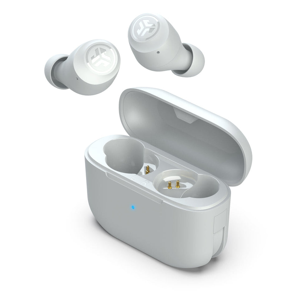 JLab Go Pop+ Headphones True Wireless Stereo (TWS) In-ear Calls/Music/Sport/Everyday Bluetooth White