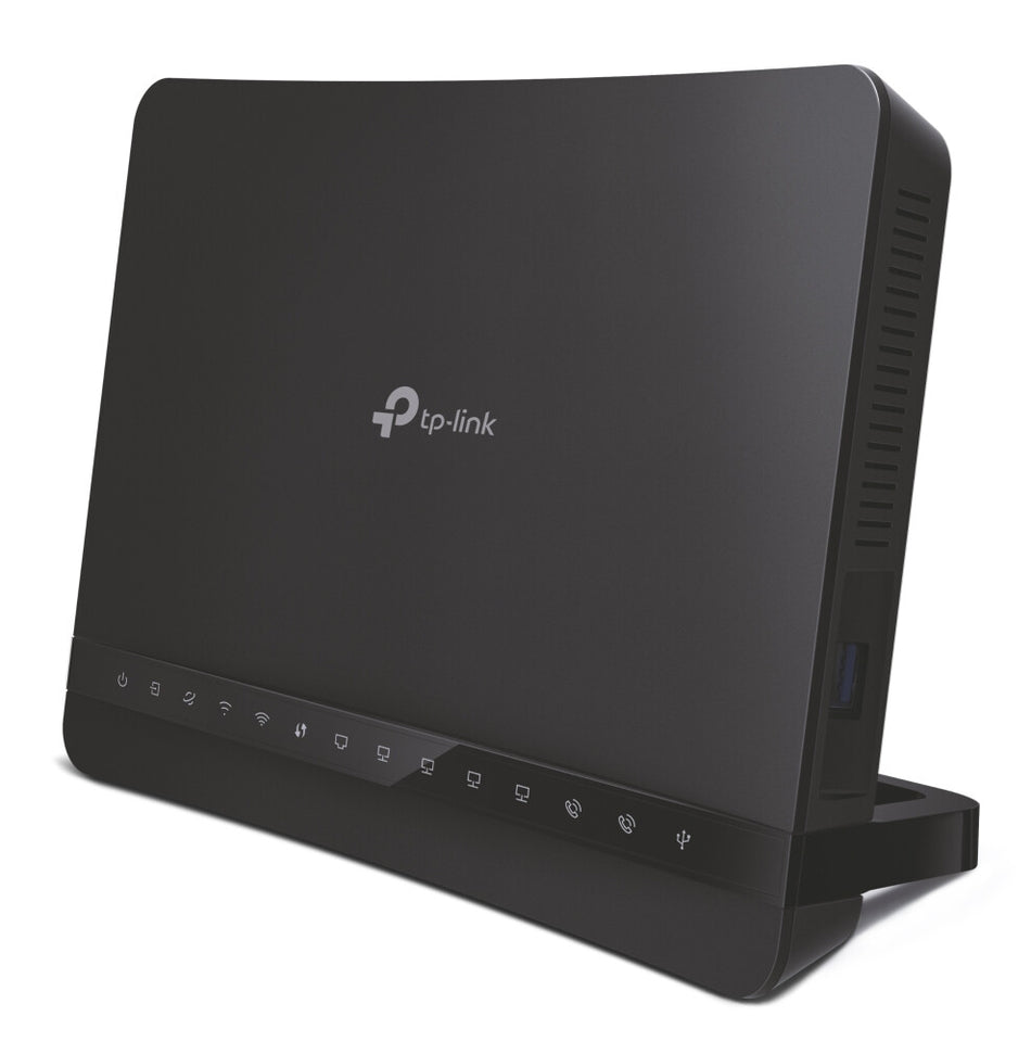 TP-Link Archer VR1210v wireless router Gigabit Ethernet Dual-band (2.4 GHz / 5 GHz) Black