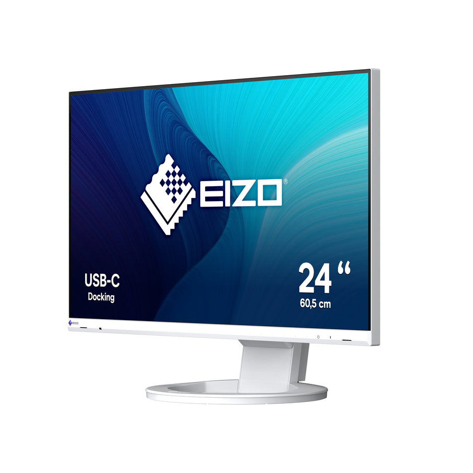 EIZO FlexScan EV2480-WT LED display 60.5 cm (23.8") 1920 x 1080 pixels Full HD White