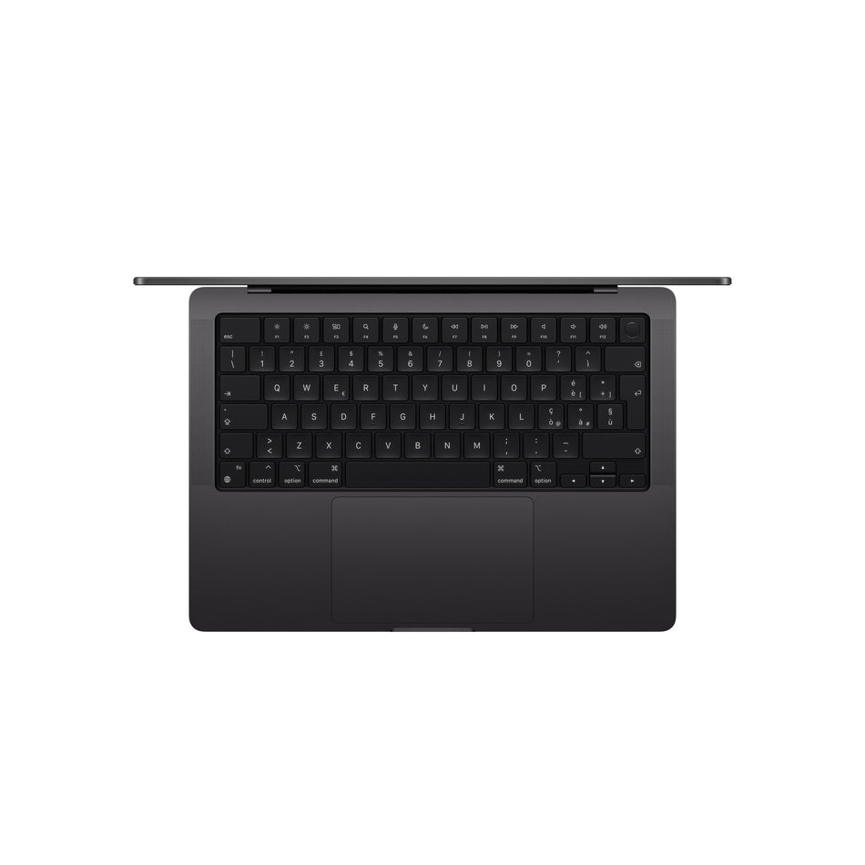 Apple MacBook Pro 14-inch : M4 chip with 10-core CPU and 10‑core GPU, 24GB, 1000GB SSD - Black
