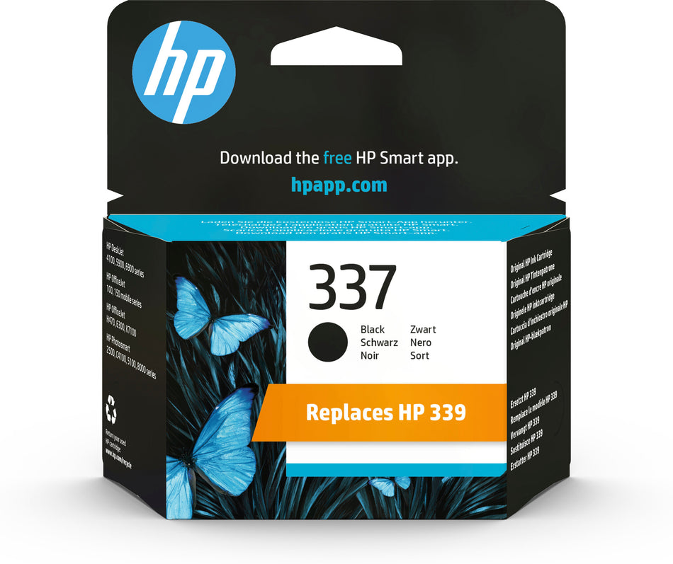 HP 337 Black Original Ink Cartridge