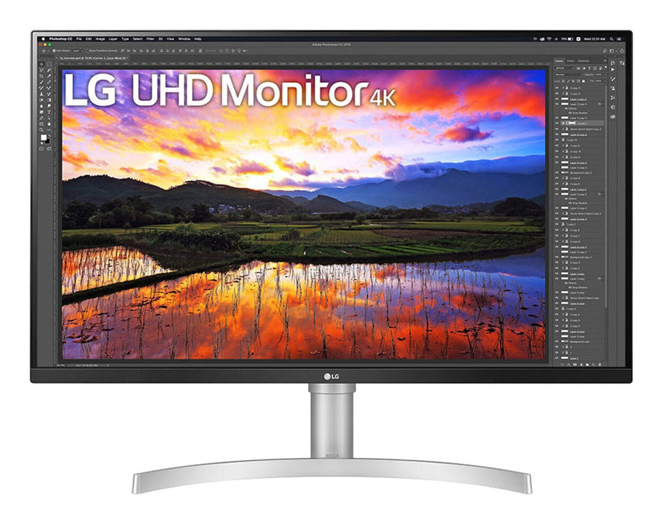 LG 32UN650K-W computer monitor 81.3 cm (32") 3840 x 2160 pixels 4K Ultra HD LED White