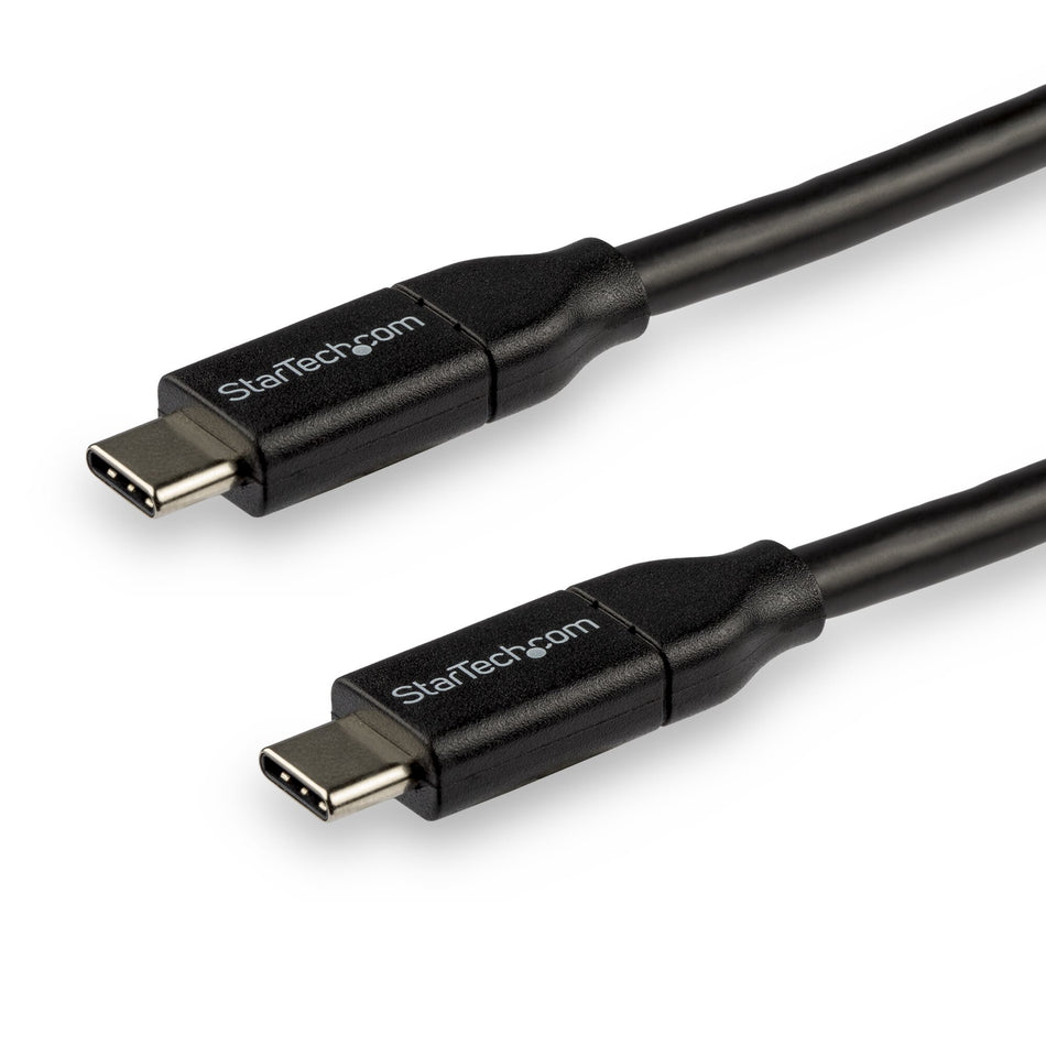 StarTech.com USB-C to USB-C Cable w/ 5A PD - M/M - 3 m (10 ft.) - USB 2.0 - USB-IF Certified