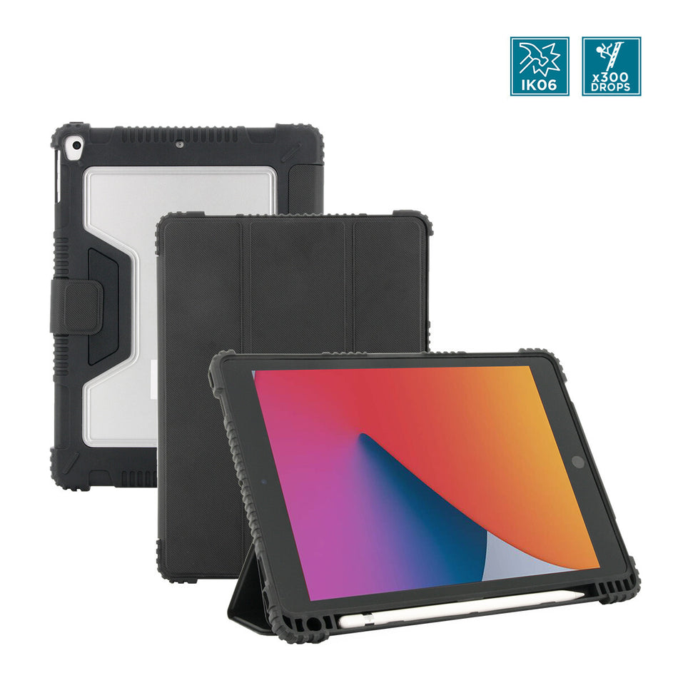 Mobilis Rugged Case for iPad 10.2'' 9th/8th/7th 25.9 cm (10.2") Folio Black