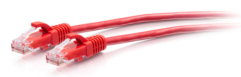 C2G 3m Cat6a Snagless Unshielded (UTP) Slim Ethernet Patch Cable - Red