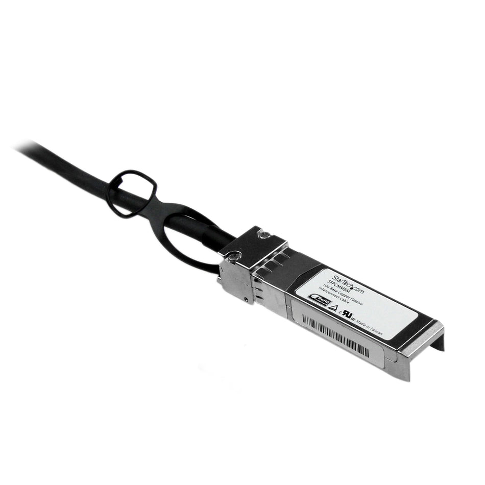 StarTech.com Cisco SFP-H10GB-CU5M Compatible 5m 10G SFP+ to SFP+ Direct Attach Cable Twinax - 10GbE SFP+ Copper DAC 10 Gbps Low Power Passive Mini GBIC/Transceiver Module DAC Firepower ASR920 ASR9000