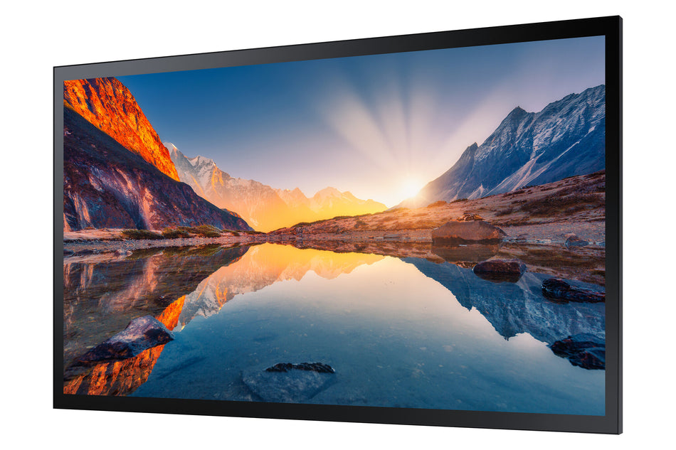 Samsung QM32R-T Digital signage flat panel 81.3 cm (32") LCD Wi-Fi 400 cd/m² Full HD Black Touchscreen Tizen 4.0