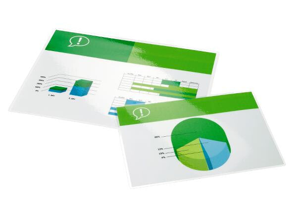 GBC Document Laminating Pouches A4 2x100 Micron Gloss (100)