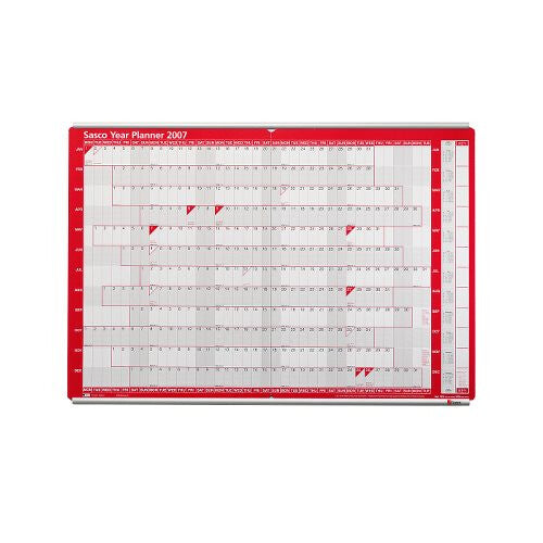 Nobo Sasco Mounted Year Planner Track