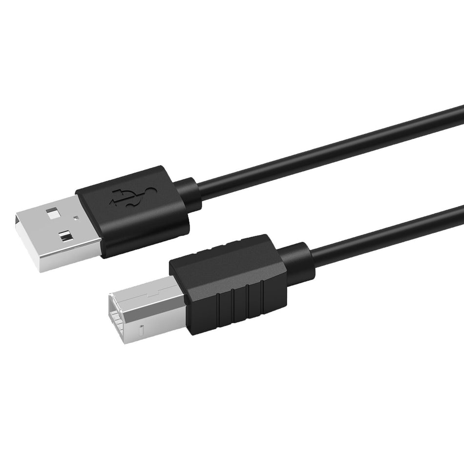 PREVO USBA-USBB-2M USB cable USB 2.0 Black