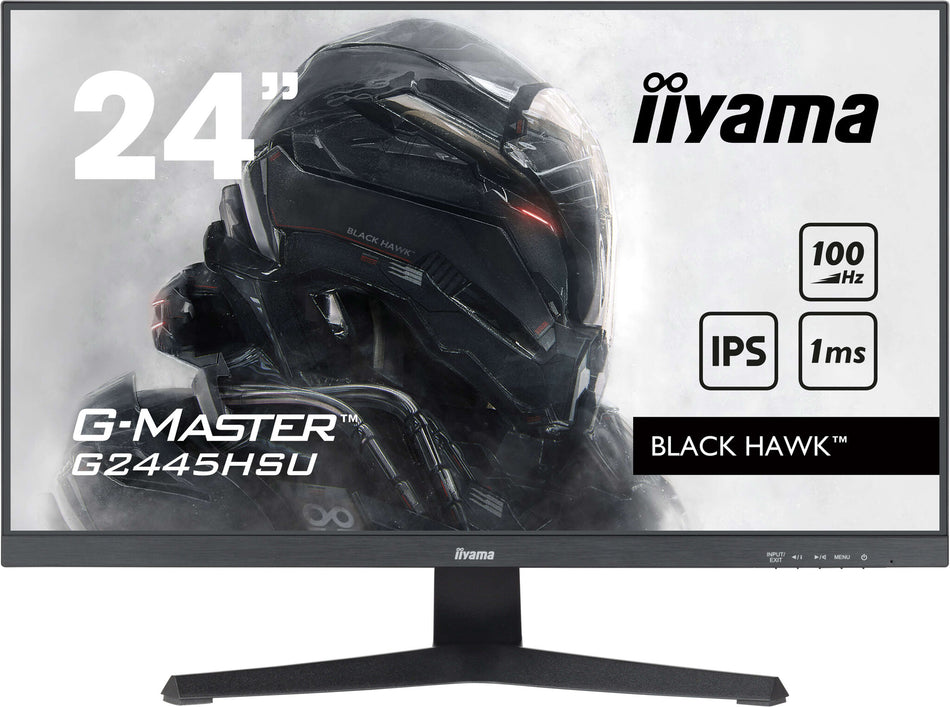 iiyama G-MASTER G2445HSU-B2 computer monitor 61 cm (24") 1920 x 1080 pixels Full HD LCD Black