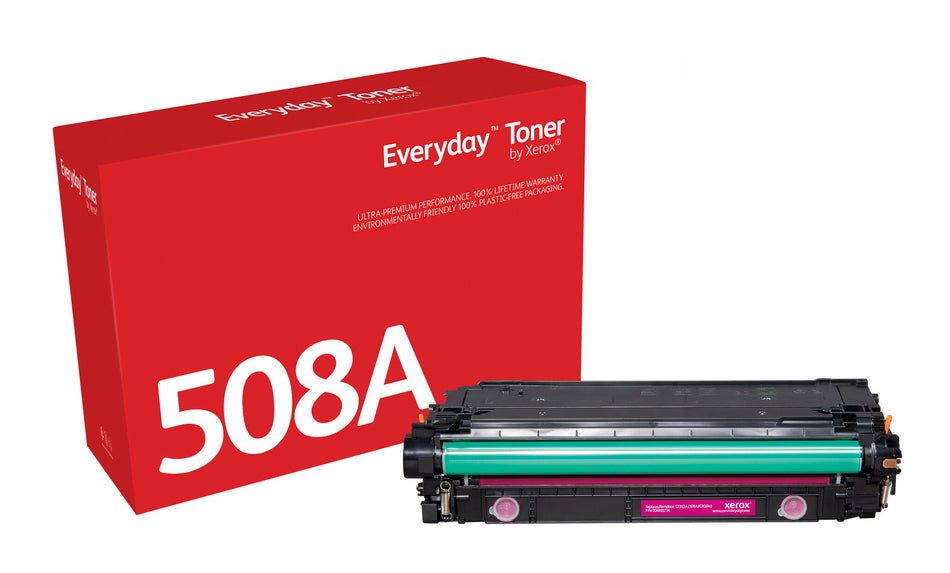 Everyday ™ Magenta Toner by Xerox compatible with HP 508A (CF363A), Standard capacity