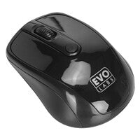 Evo Labs MO-234W BLACK mouse Office Ambidextrous RF Wireless + USB Type-A Optical 800 DPI