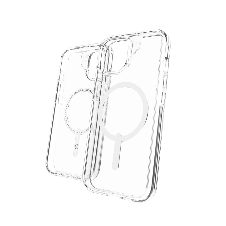 ZAGG Crystal Palace Snap Case iPhone 16/15/14/13 Clear