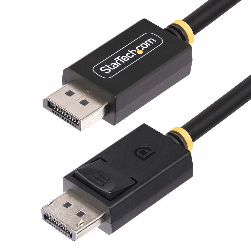 StarTech.com 3m (10ft) DisplayPort 2.1 Cable, VESA Certified DP40 DisplayPort Cable w/UHBR10/HDR/HDCP 2.2, 8K 60Hz/4K 144Hz w/DSC 1.2a, 40Gbps, DP 2.1 Cable, UHD Monitor Cord, M/M