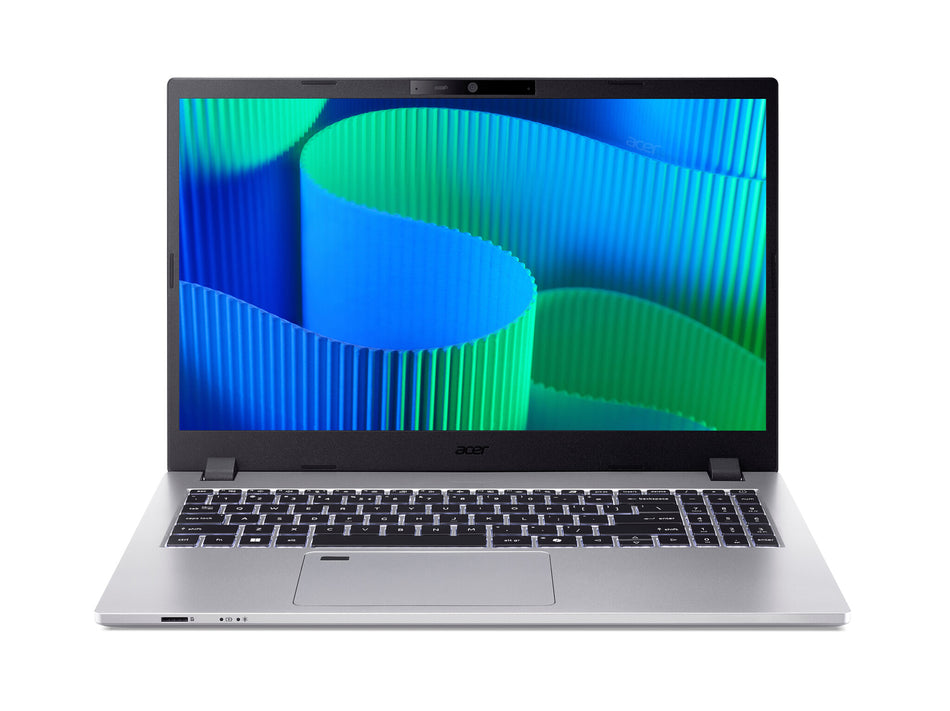 Acer TravelMate P2 (TMP215-55) - Intel Core 3, 8GB, 256GB SSD, 15.6" Full HD, Silver