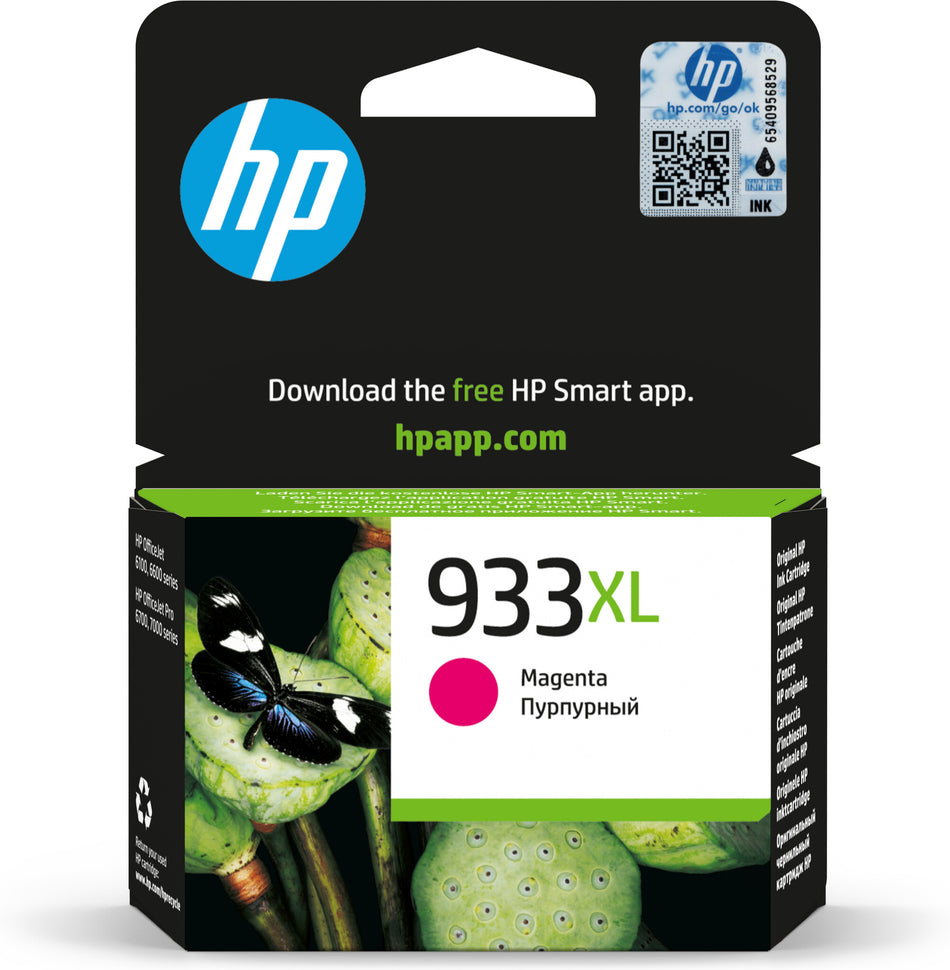 HP 933XL High Yield Magenta Original Ink Cartridge