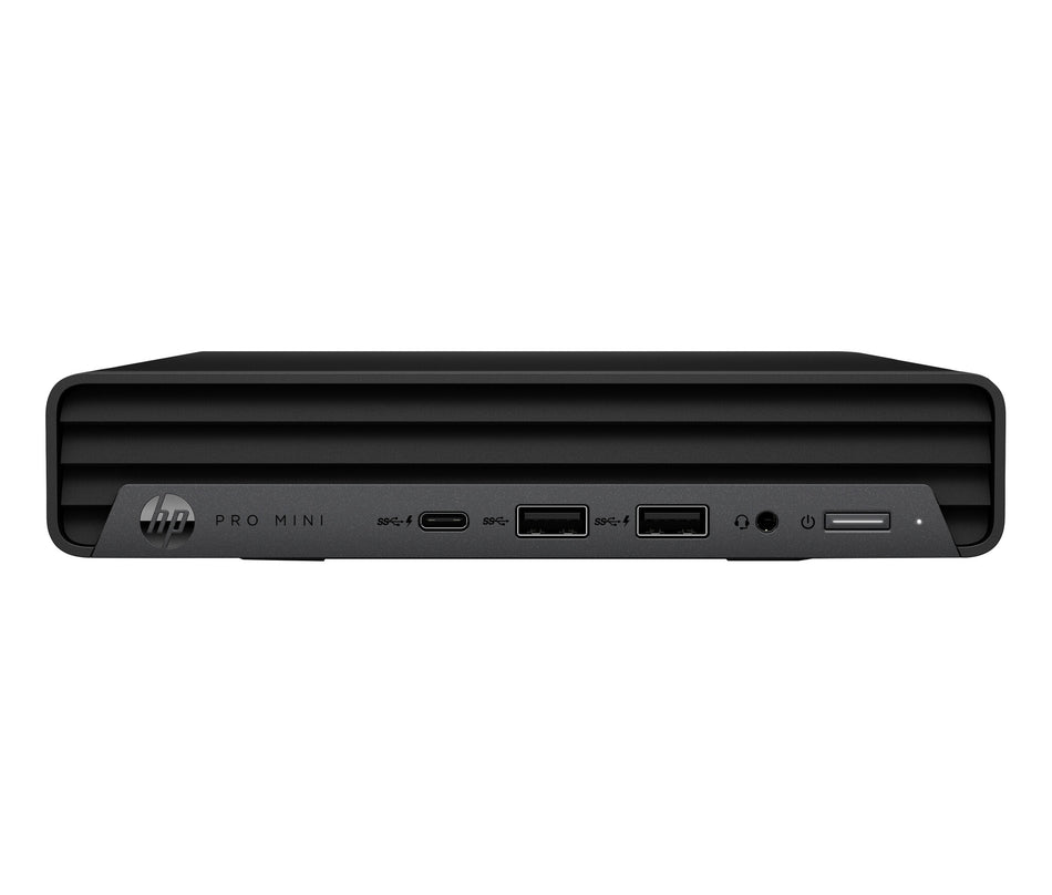 HP Pro Mini 400 G9 Intel® Core™ i3 i3-13100T 8 GB DDR4-SDRAM 256 GB SSD Windows 11 Pro Mini PC Black