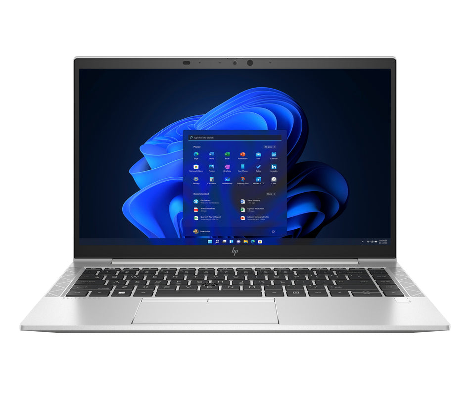 HP EliteBook 840 G7 Intel® Core™ i5 i5-10310U Laptop 35.6 cm (14") Full HD 16 GB DDR4-SDRAM 256 GB SSD Wi-Fi 6 (802.11ax) Windows 11 Pro Silver Certified refurbished