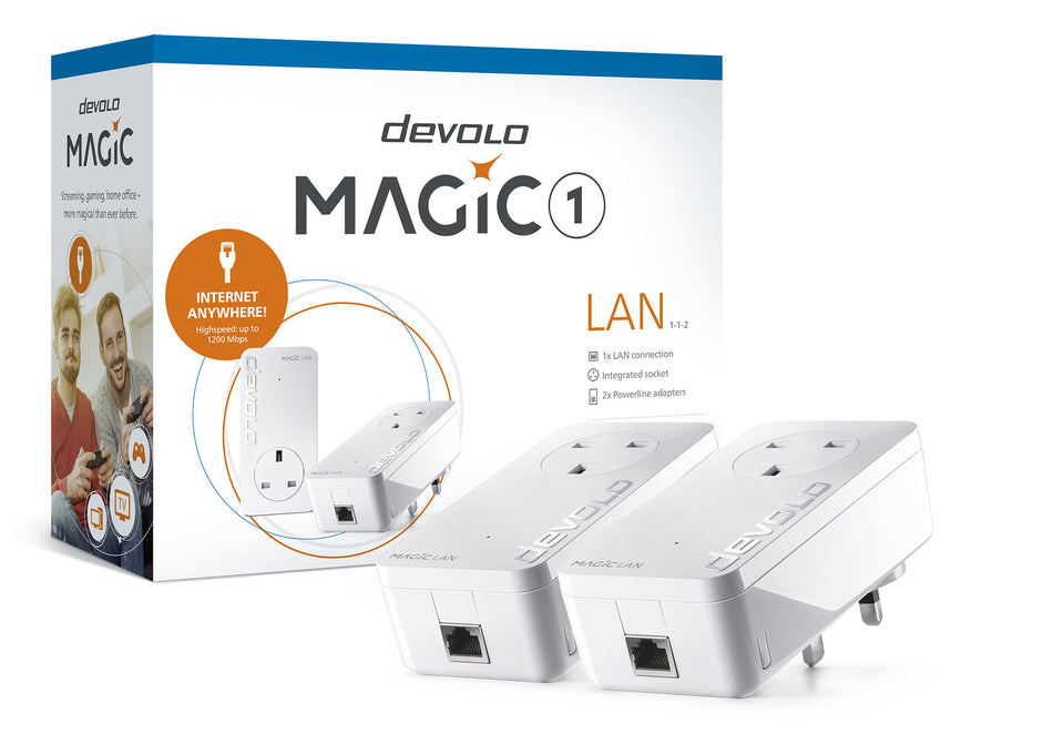 Devolo Magic 1 LAN 1200 Mbit/s Ethernet LAN White