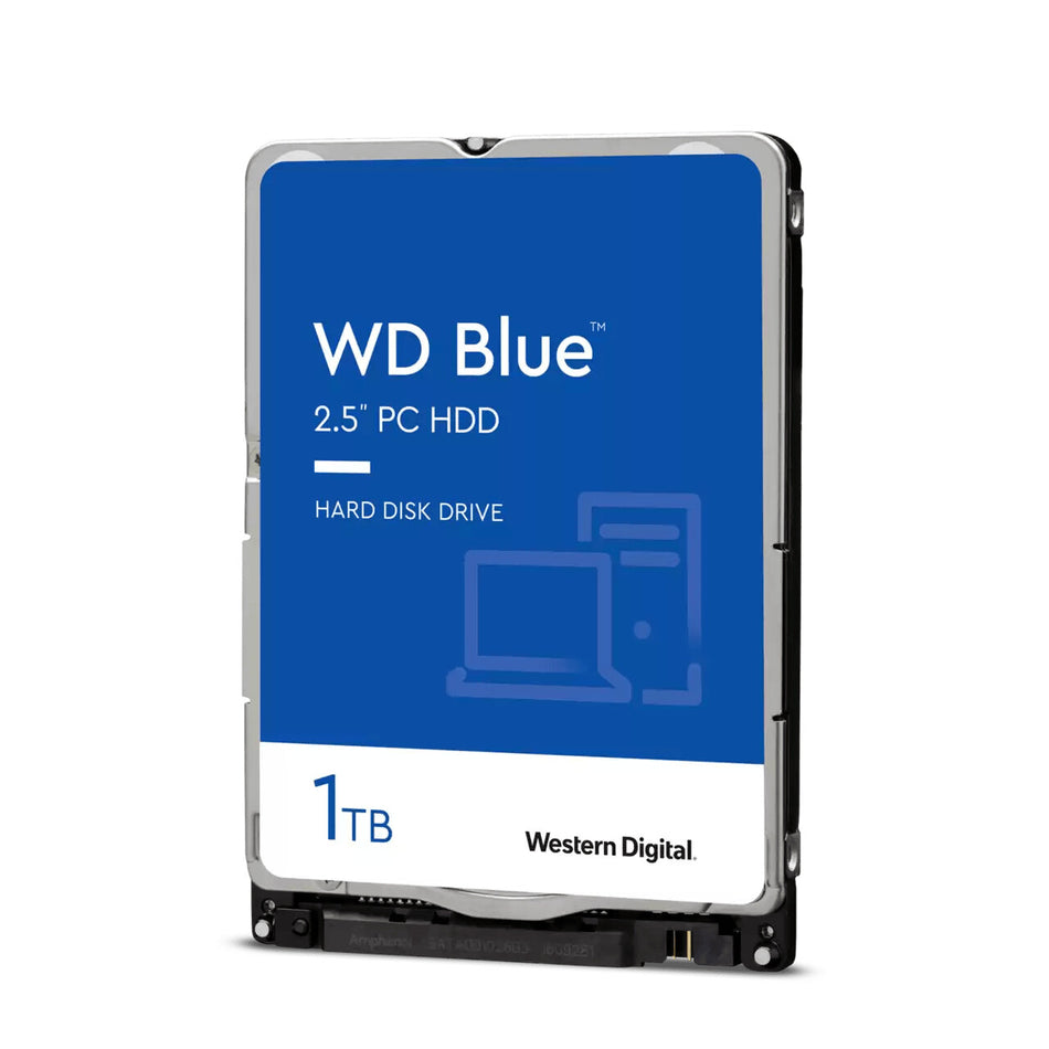 Western Digital Blue internal hard drive 1 TB 5400 RPM 128 MB 2.5" Serial ATA III