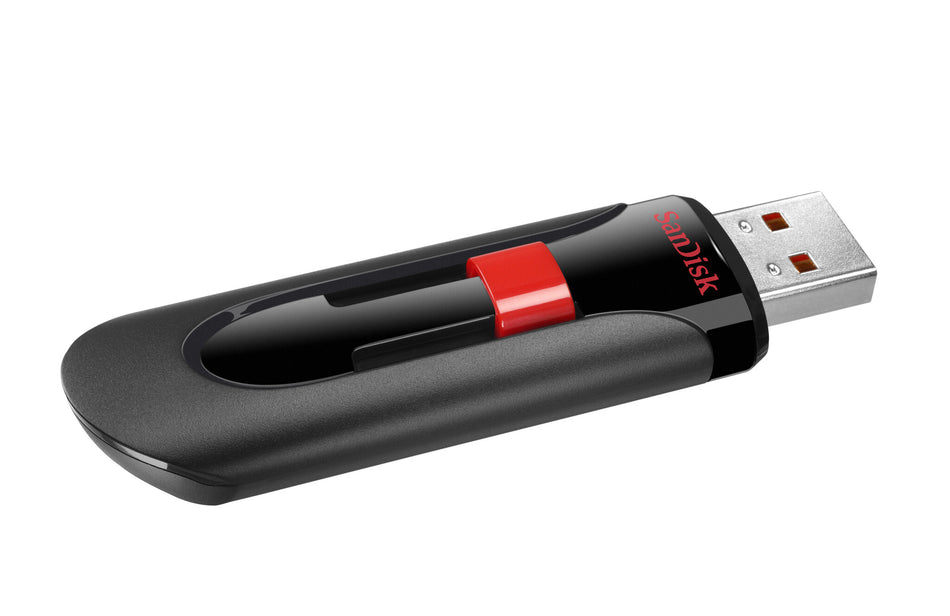 SanDisk Cruzer Glide USB flash drive 128 GB USB Type-A 2.0 Black, Red