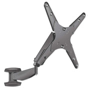 Manhattan Wall Mount for TV & Monitors (Spring Arm 3 pivots), For screens 17" to 55", VESA compatibility: all between 75x75mm to 400x400mm - check the dimensions of the four mounting holes on back of screen to ensure it fits, Max 30kg, Black, Bracket