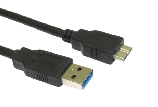 Cables Direct USB3-MICROB USB cable USB 3.2 Gen 1 (3.1 Gen 1) 2 m USB A Micro-USB B Black