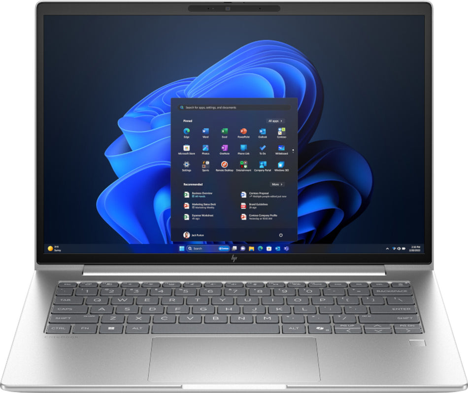 HP EliteBook 6 G1iR 14 inch Notebook PC Intel Core 5 120U Laptop 35.6 cm (14") WUXGA 16 GB DDR5-SDRAM 512 GB SSD Wi-Fi 6E (802.11ax) Windows 11 Pro